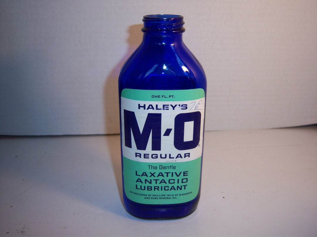 KH 1950's Haley's Milk of Magnesia Sterling Drug Co Ny 7 3/4 Inch