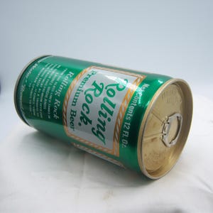 Empty Rolling Rocks KN - 1970's Rolling Rock Premium Beer Latrobe Brewing Co Latrobe Pa 12 ...