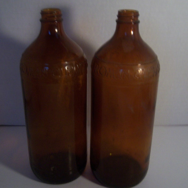 Roman Bleach Bottle Etsy