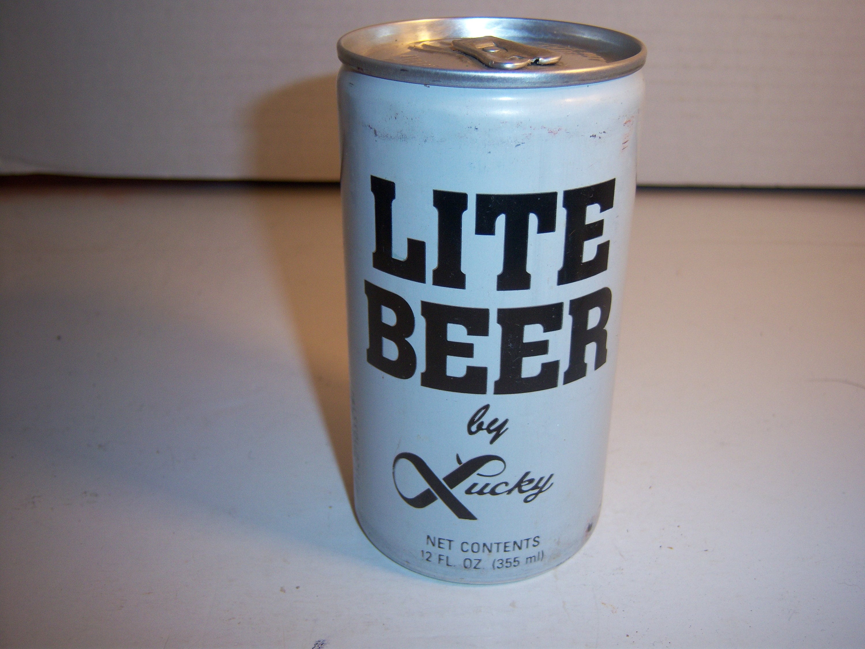 1970's LITE ライト BEER ビール ビンテージ 缶型 ライター入れ CMA - 1970-80's Lucky Lite Beer General Brewing Co Vancouver Wash