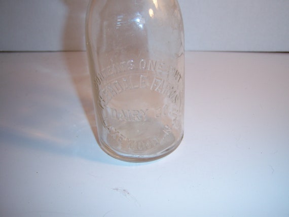 Andrew Dairy Quart Milk Bottle (Jef) Andrew Dairy Quart Milk Bottle (Jef)