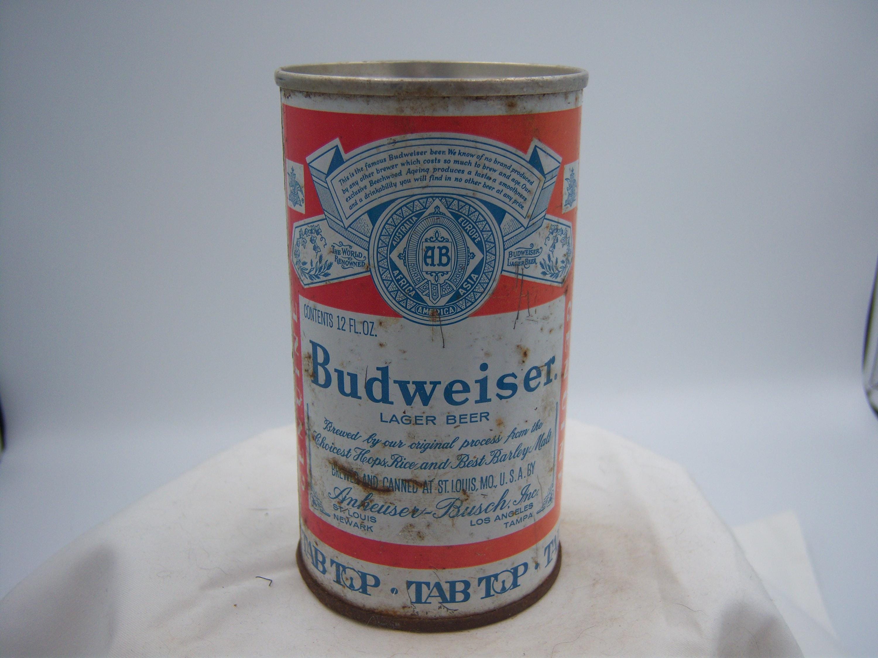 Vintage Budweiser Can - Etsy