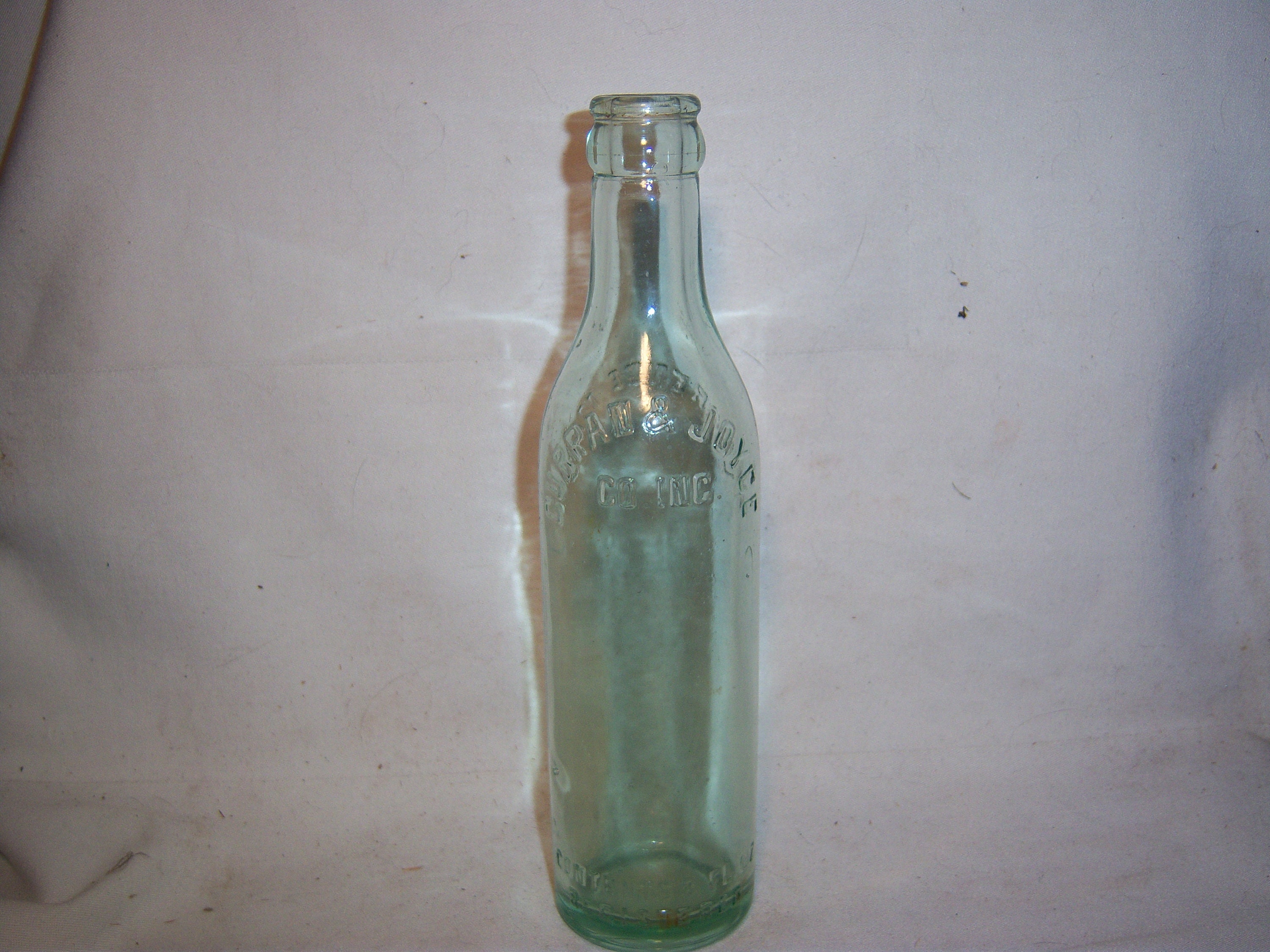 1920's Curran & Joyce Lawrence Mass Aqua 8 oz Soda Bottle Etsy