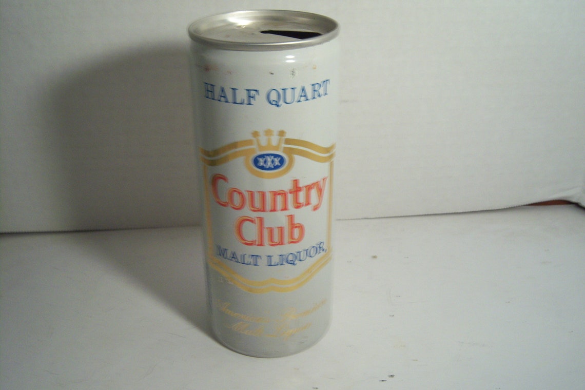 1970's Country Club Malt Liquor Pearl Brewing Co San Etsy