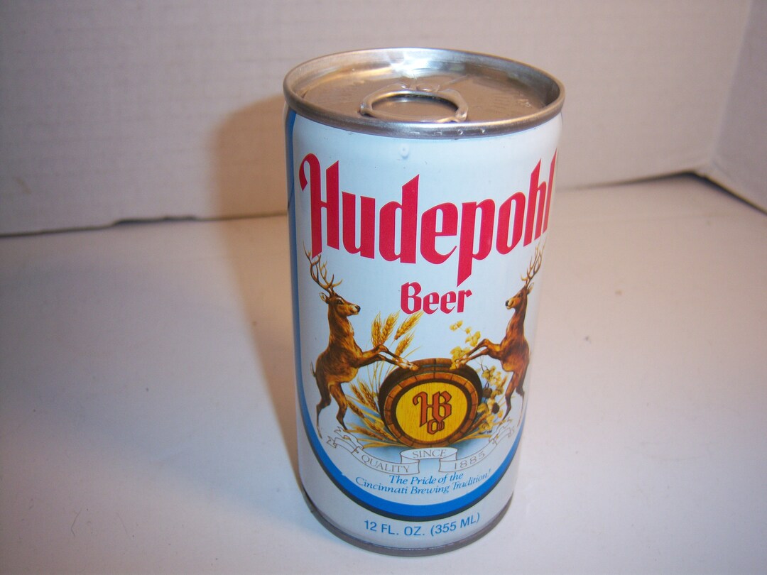 KN 197080's Hudepohl Beer Cincinnati Ohio 12 Oz Steel Etsy