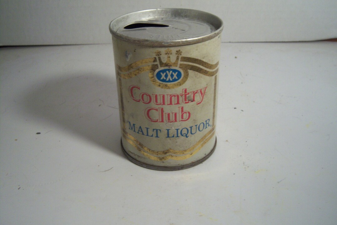 1970's Country Club Malt Liquor Pearl Brewing Co San Antonio Tx St