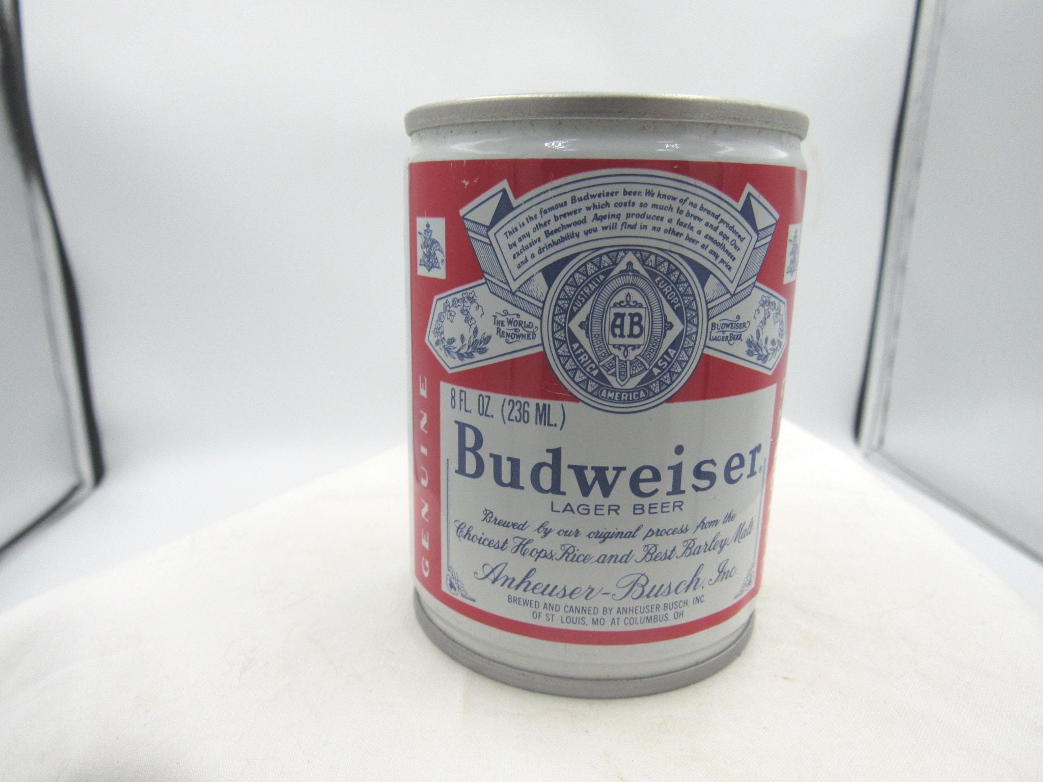 8 Oz Budweiser Can - Etsy