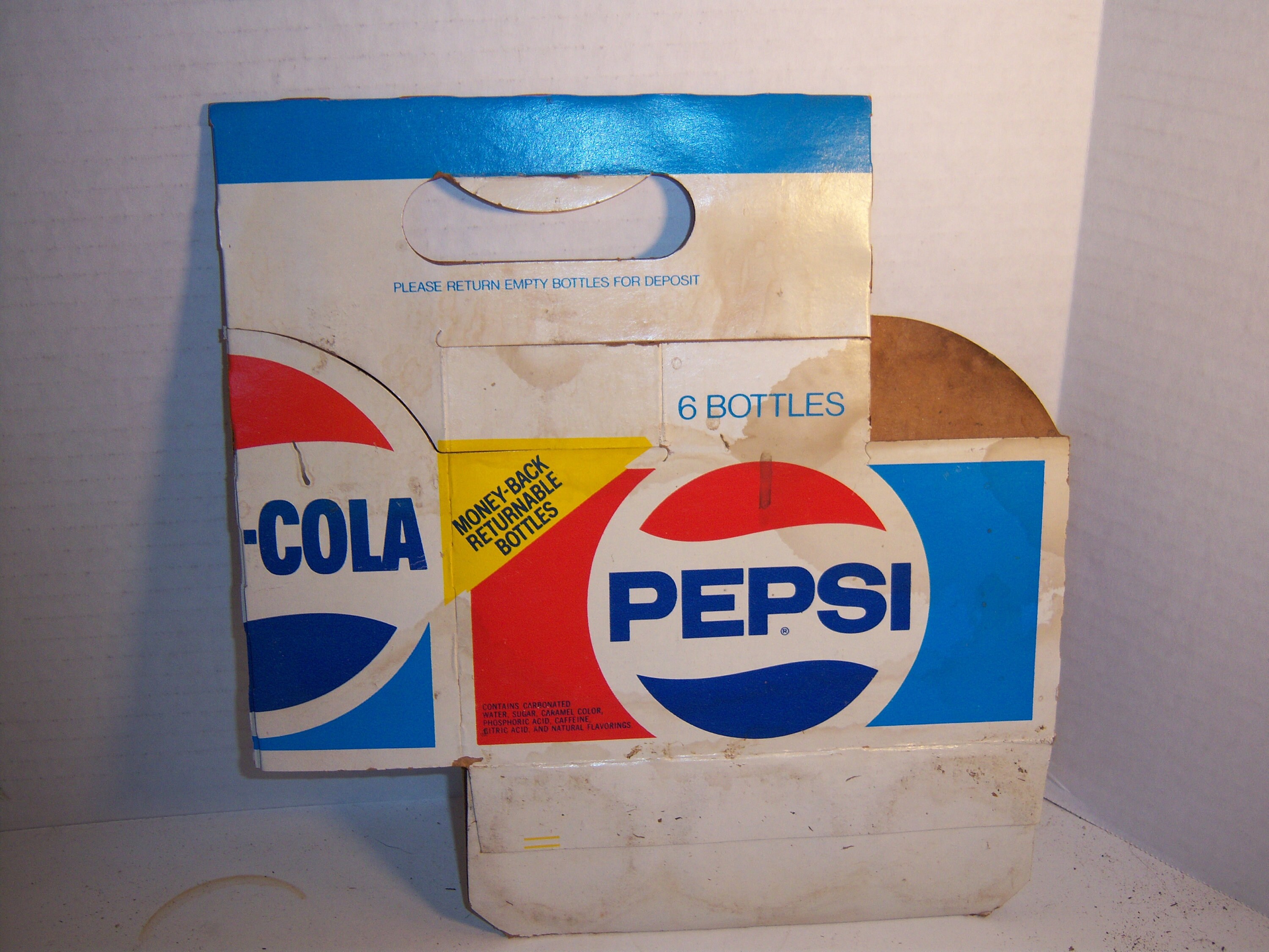 Pepsi Cola Pop Soda Bottle Paper Label (Jef) Pepsi Cola Pop Soda Bottle Paper Label (Jef)