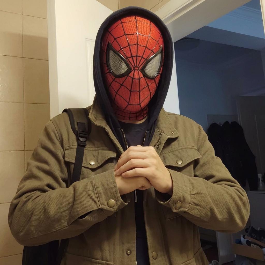 アメイジングスパイダーマン1マスク - Etsy 日本