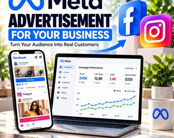 Meta Advertisement for Your Business | Facebook & Instagram Ads Setup | Meta Ads Campaign Management