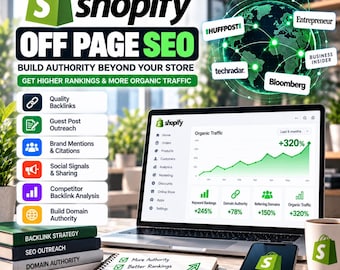 Shopify Off Page SEO | Shopify SEO Backlinks | Link Building & Authority Building Service