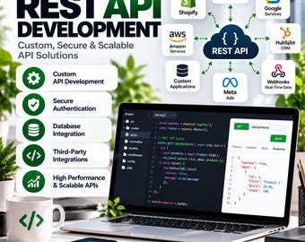 REST API Development – Secure, Scalable & Custom API Solutions