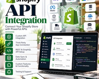 I will do Shopify API integration with third party apps and automation