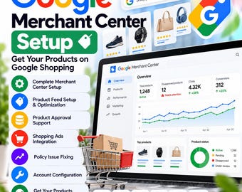 Google Merchant Center Setup | Product Feed & Google Shopping Setup | Merchant Center Optimization