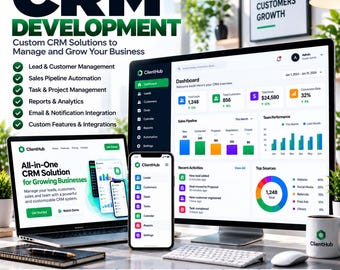 CRM Development – Custom CRM Solutions for Your Business