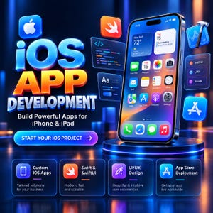 Custom iOS App Development | iPhone & iPad App Developer