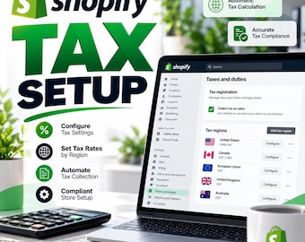 Shopify Tax Setup | Shopify Taxes and Duties Configuration | Shopify Tax Settings | Sales Tax Setup | Shopify Store Tax Setup