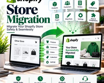I will migrate your store to Shopify safely and seamlessly