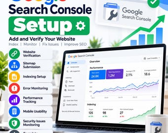 Google Search Console Setup | GSC Verification  Configuration | Sitemap & Indexing Setup