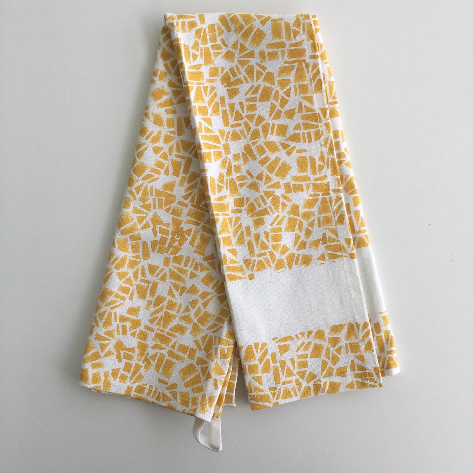 Hand Block Printed Kitchen Towel Etsy