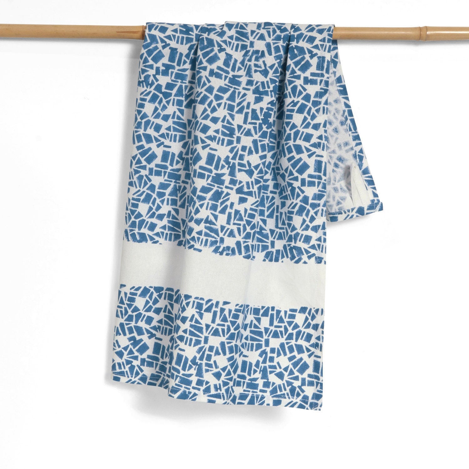 Hand Block Printed Kitchen Towel Etsy