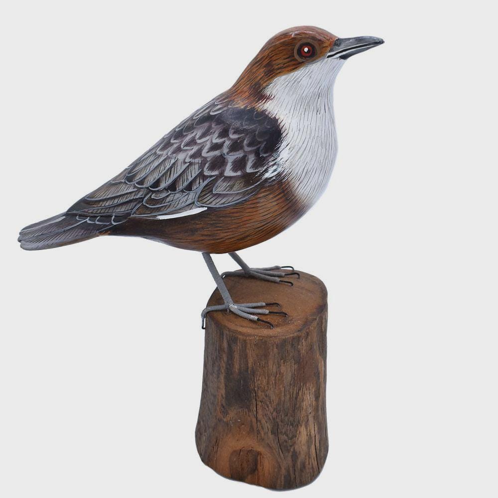 置物  Bird KOSKIKARA Dipper Dipper Bird Figurine - Etsy