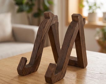 Chevalet de table en bois | Présentoir incliné pour livres d'art