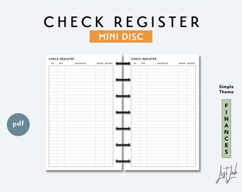 free printable mini checkbook registers free printable mini checkbook registers