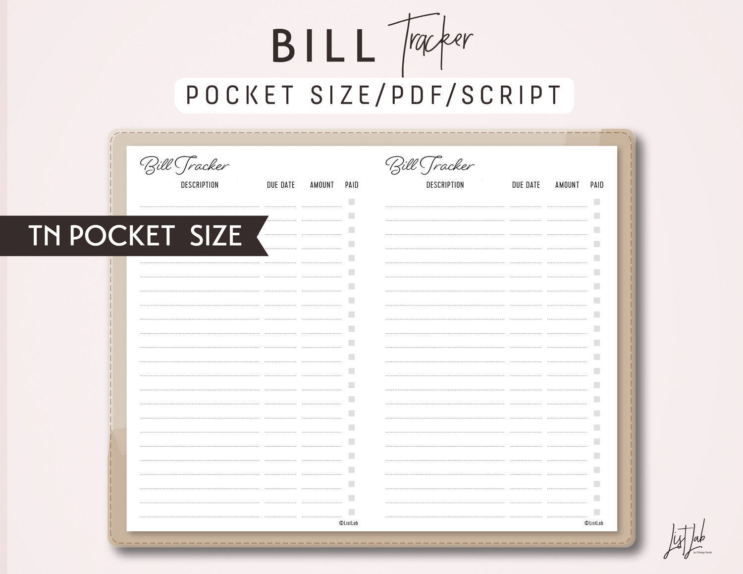 pocket-size-tn-bill-tracker-printable-traveler-s-notebook-insert-pdf-script-theme-etsy