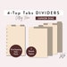 Personal Size DAILY PLANNER Printable Ring Planner Insert - Etsy