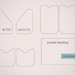B6 Traveler's Notebook Pockets Die Cutting Files 7 - Etsy