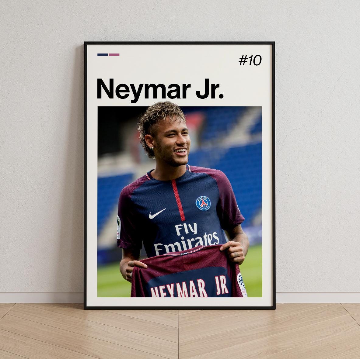Neymar Poster With Frame - Etsy