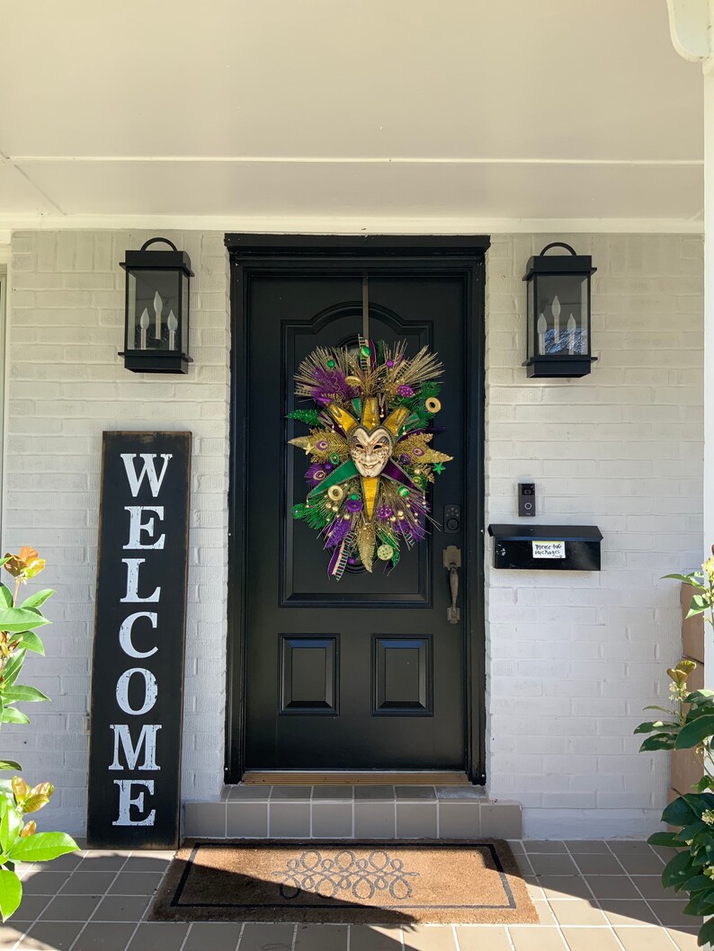 mardi gras wreath images