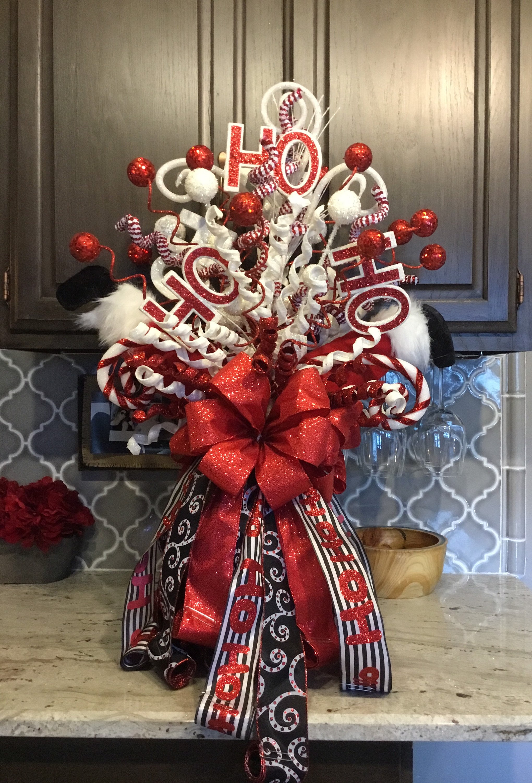 Bouquet christmas tree topper Clearance