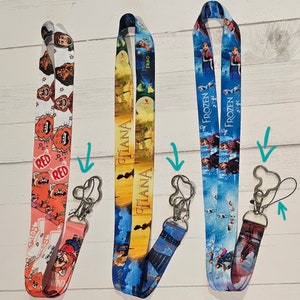 Character Lanyard | Handy | Colorful Great for Gifts | Keys | IDs