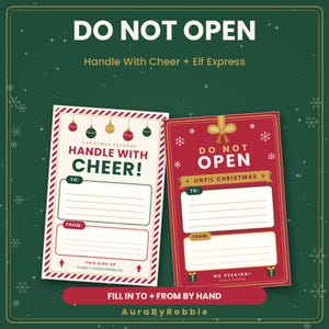 Santa Mail Label Pack Printable, 12-Page 4x6 Christmas Shipping Labels, North Pole Package Labels, PDF Instant Download image 8