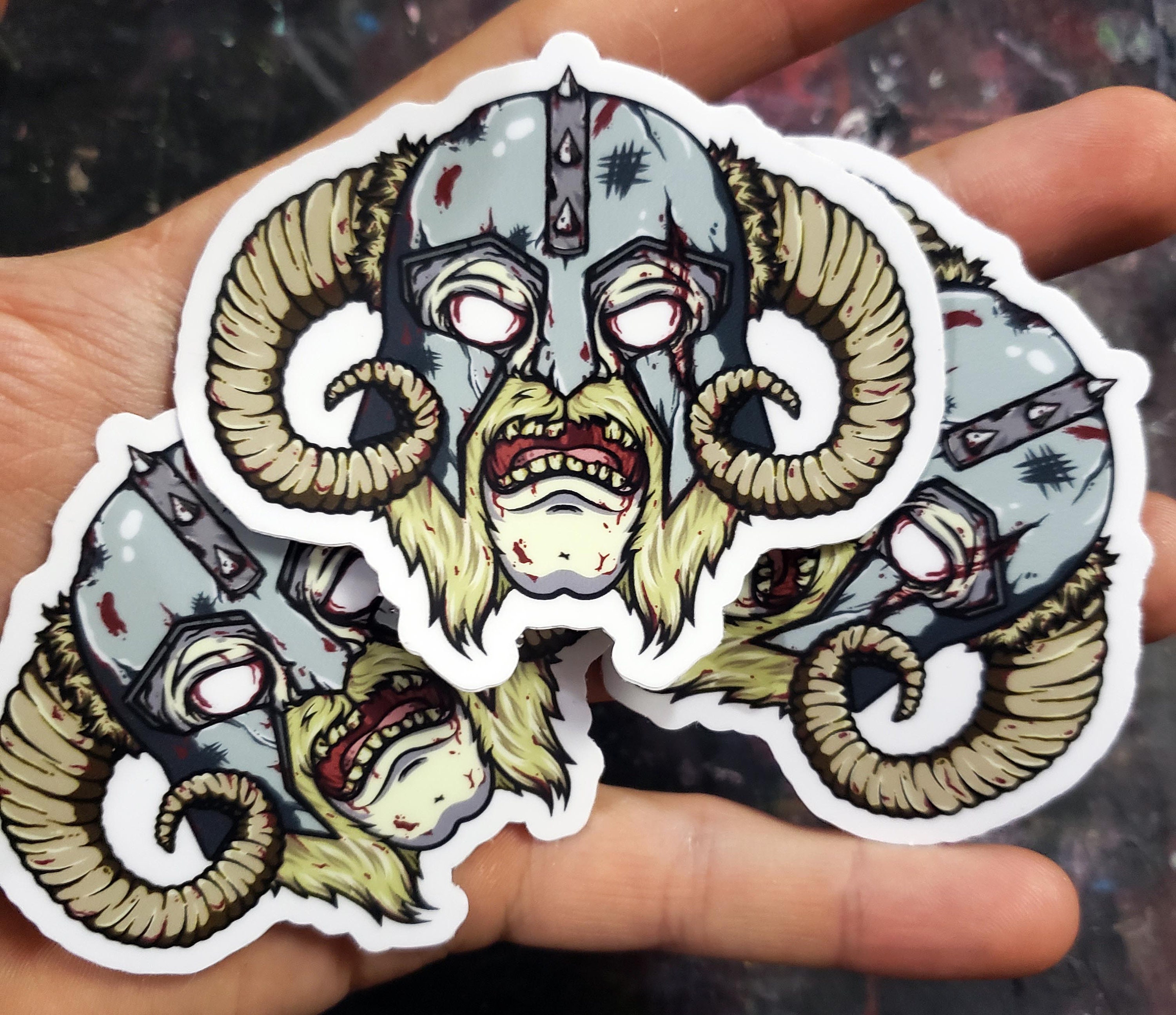Viking Sticker Etsy