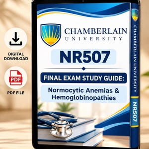 Studiehandledning för slutprov NR507 | Normocytära anemier och hemoglobinopatier (PDF)