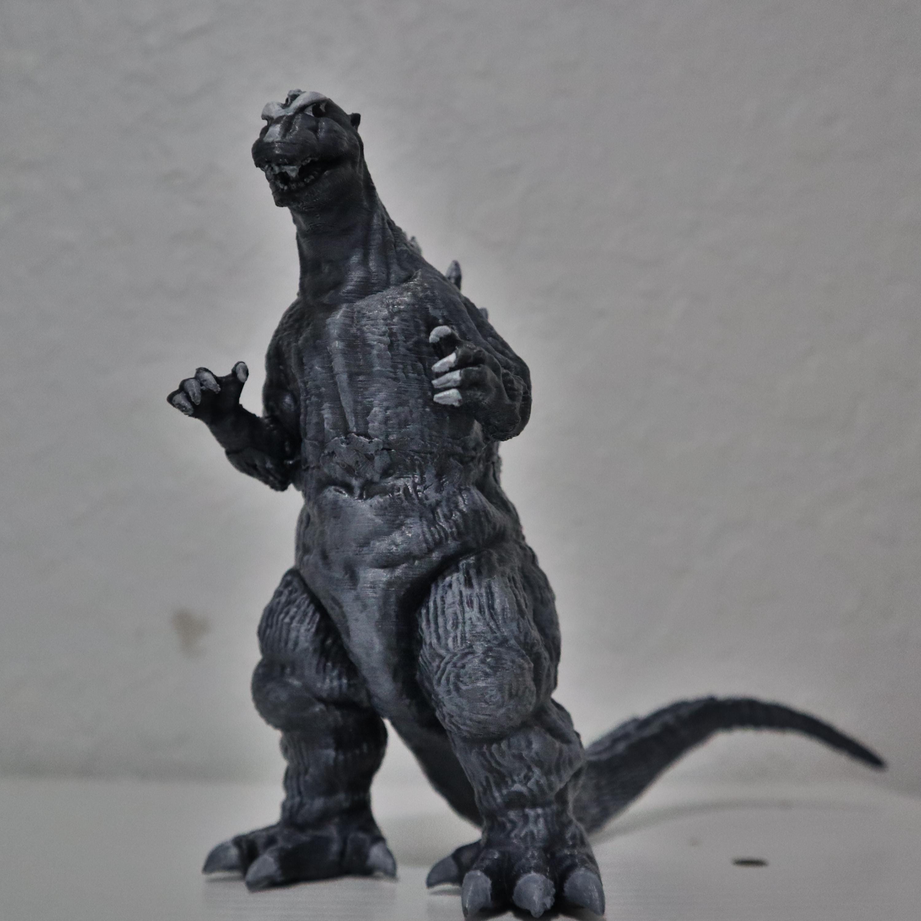 Vintage Godzilla Figure - Etsy
