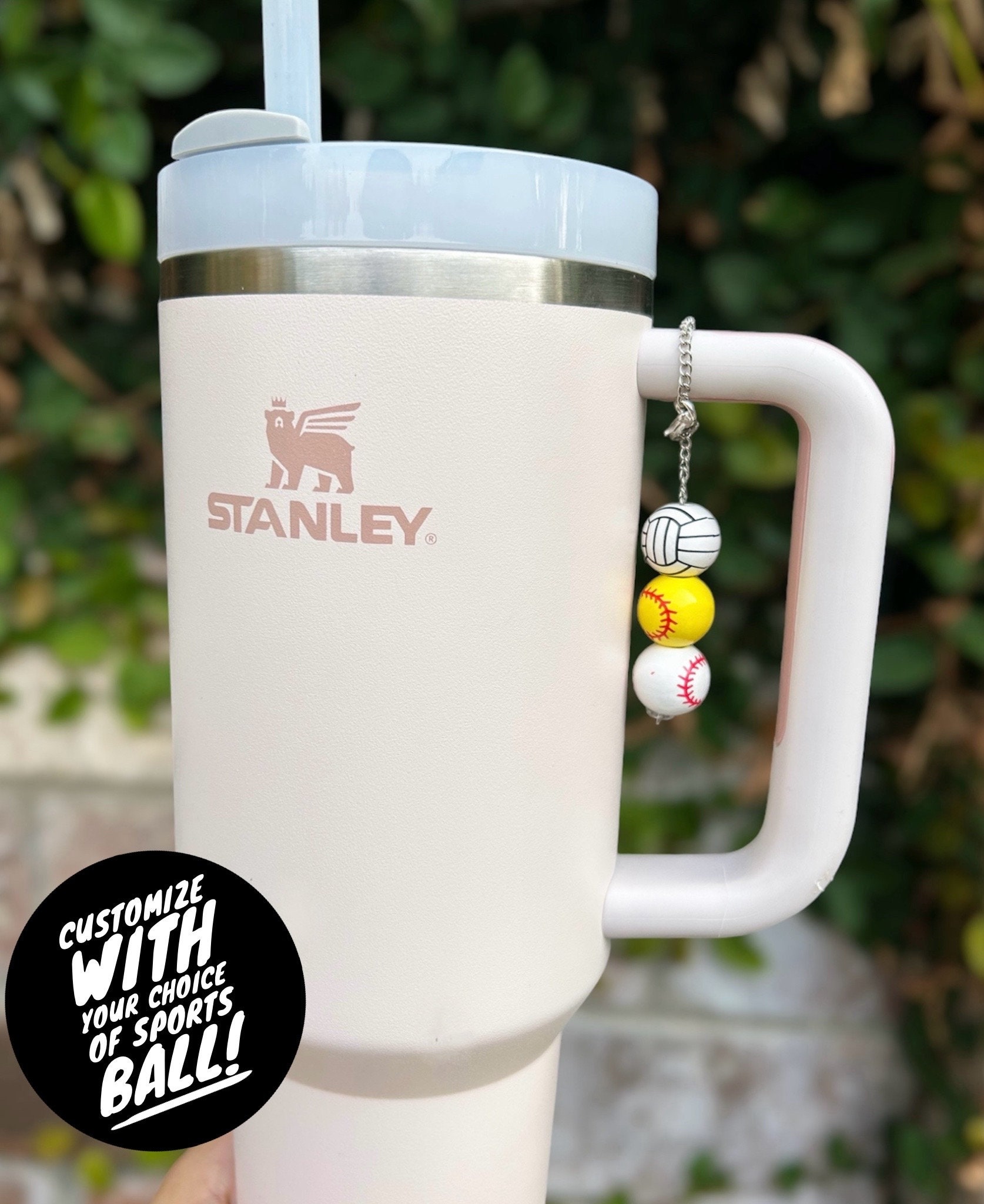 Stanley Cup Accessories: Christmas Stanley Tumbler Custom Name Tag –  Festive Gal