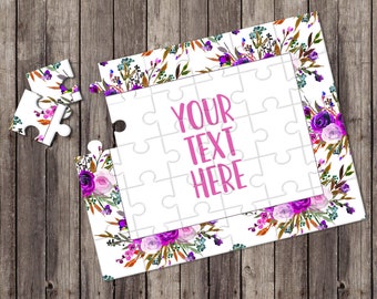 custom puzzle etsy
