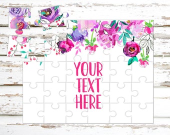 custom puzzle etsy