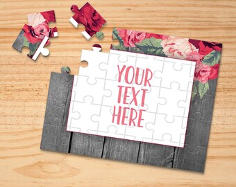 Personalized Puzzle Create Your Own Puzzle Announcement Ideas Custom Puzzle Wedding Announcement CYOP0250 Pregnancy Announcement