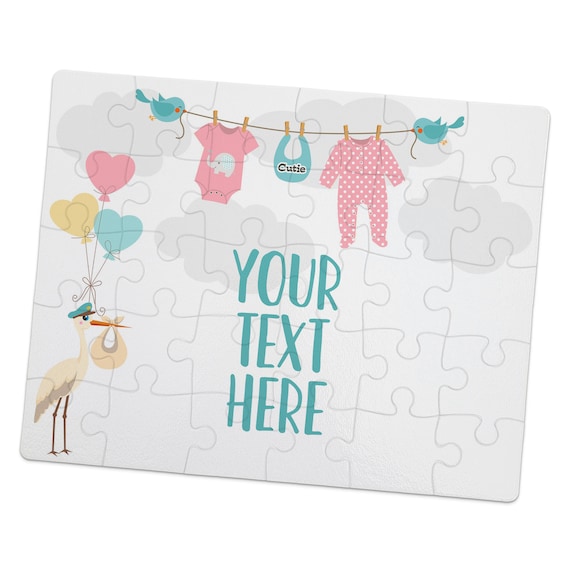 paars Fabel laden Create Your Own Puzzle Personalized Pregnancy Announcement - Etsy
