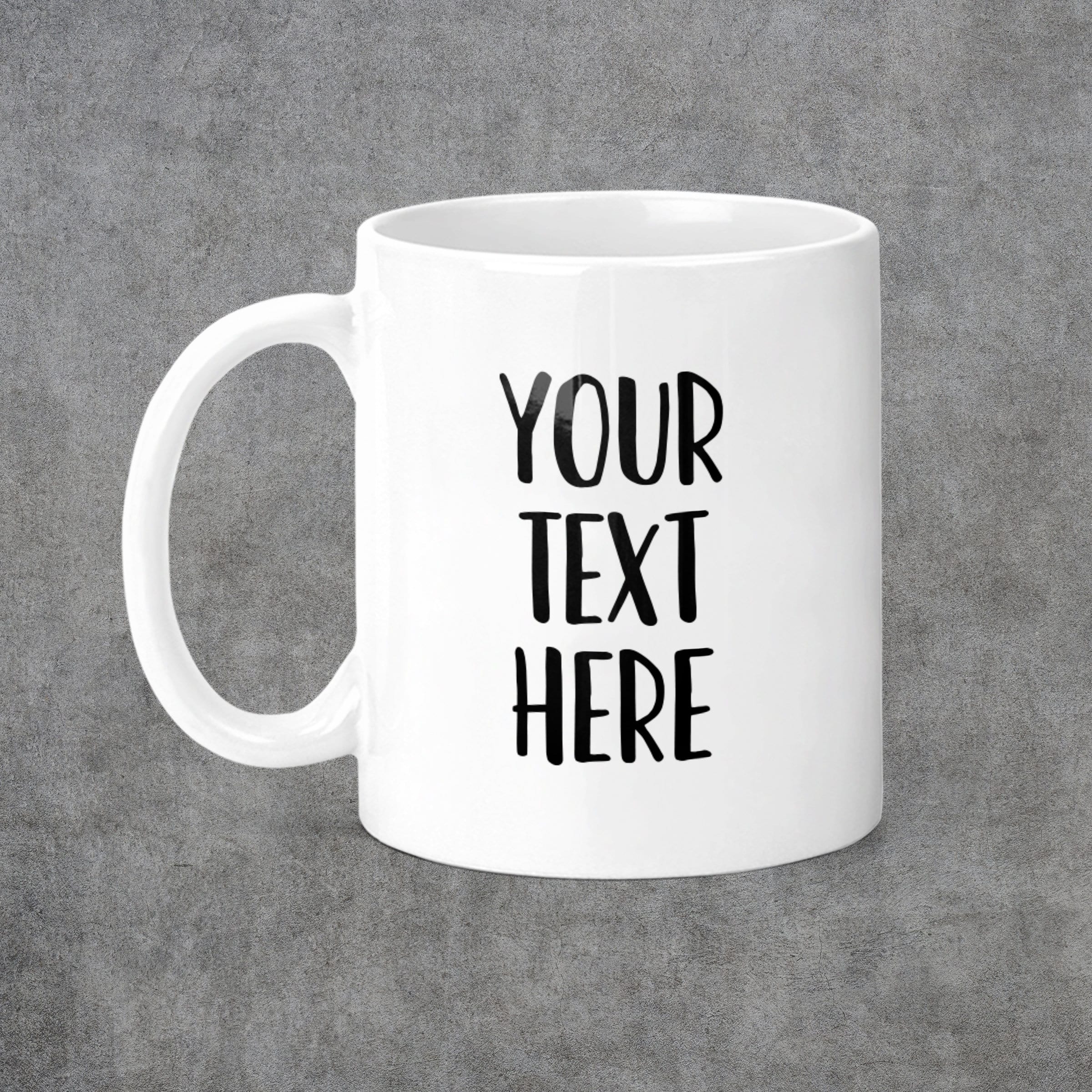 Personalized Coffee Mug Custom Quote Mug Create Your Own Etsy
