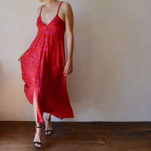 ★関税込★ STAUD プリーツ マキシドレス〜レッド Staud Red Hibiscus Maui Maxi Dress M | eBay