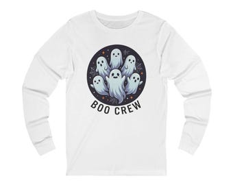 Boo Crew Ghost Family Tee | Long Sleeve Halloween Shirt