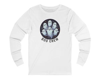 Boo Crew Ghost Family Tee | Long Sleeve Halloween Shirt