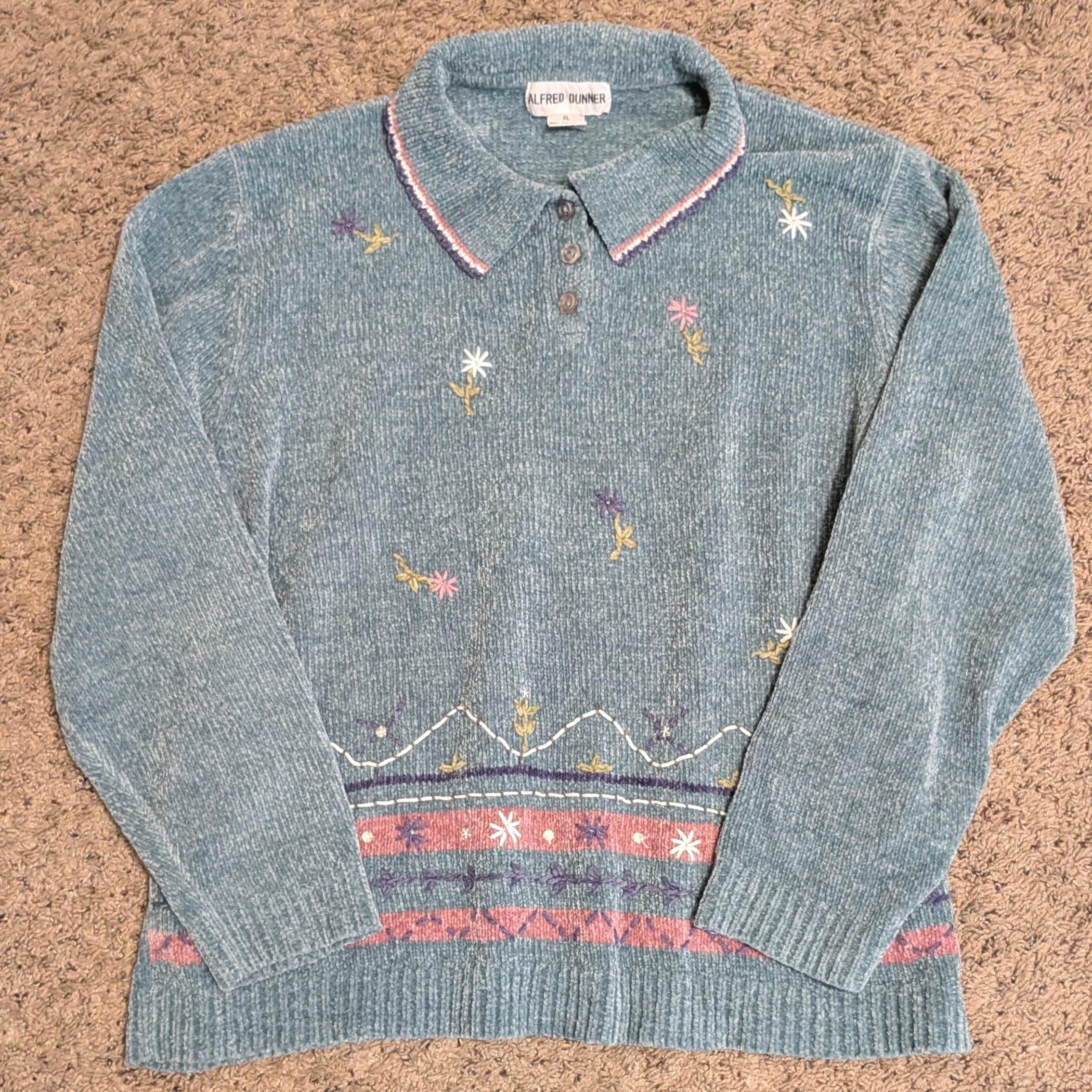 Alfred Dunner Vintage Sweater - Etsy