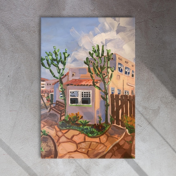 House in San Diego – Thin canvas